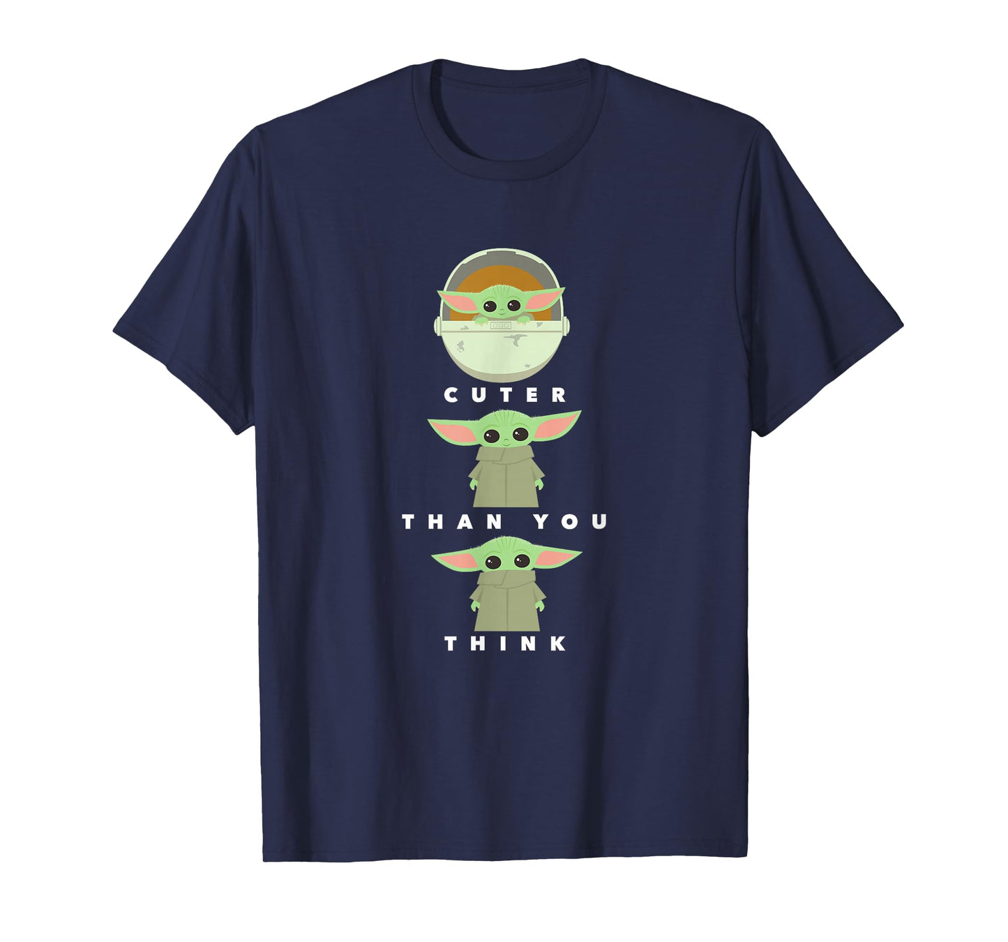Star Wars The Mandalorian Grogu Cuter Than You Think T-Shirt