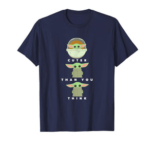 Star Wars The Mandalorian Grogu Cuter Than You Think T-Shirt