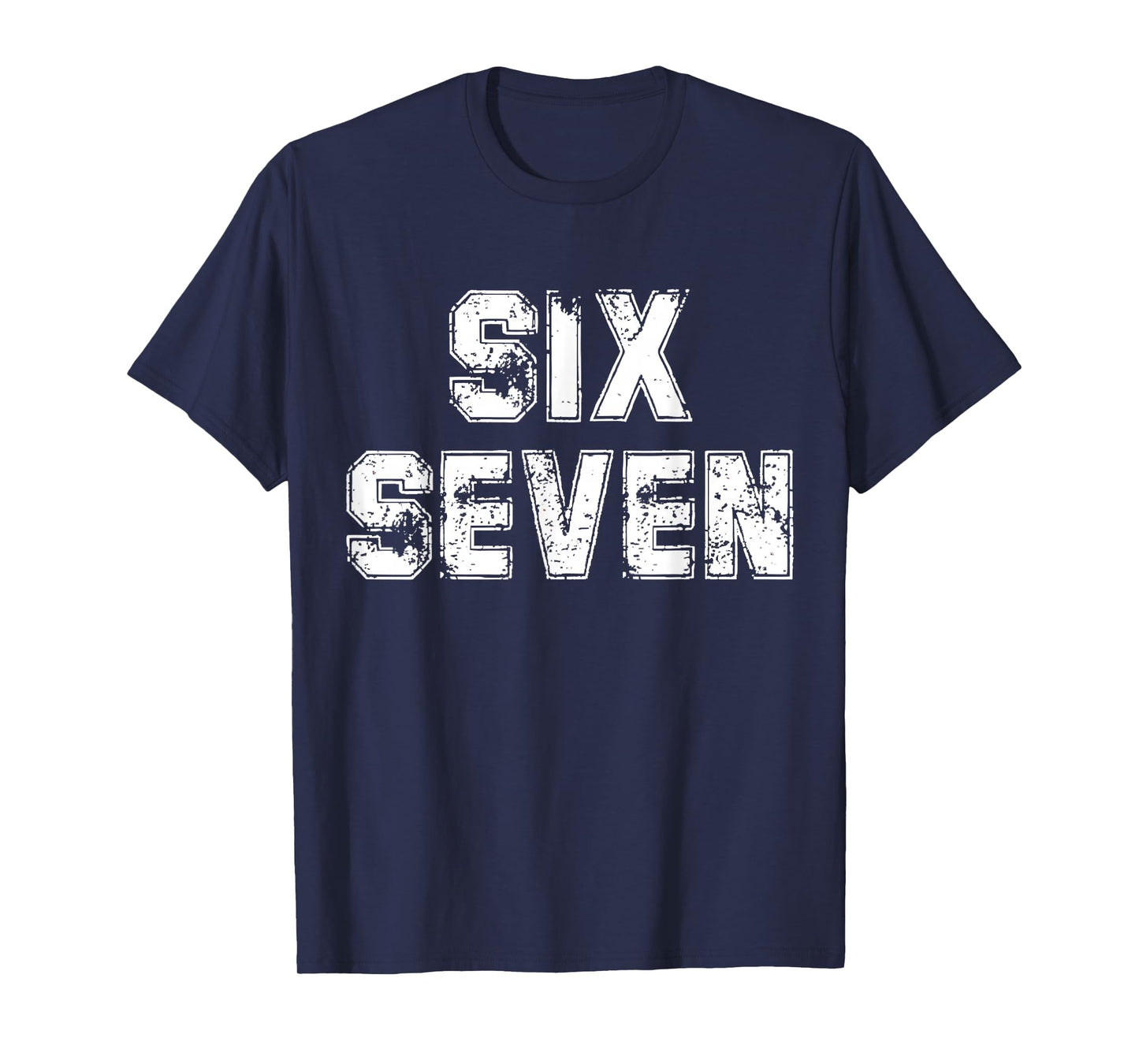 Cool Six Seven Number Gen Alpha Slang 6 7 Trending Meme T-Shirt