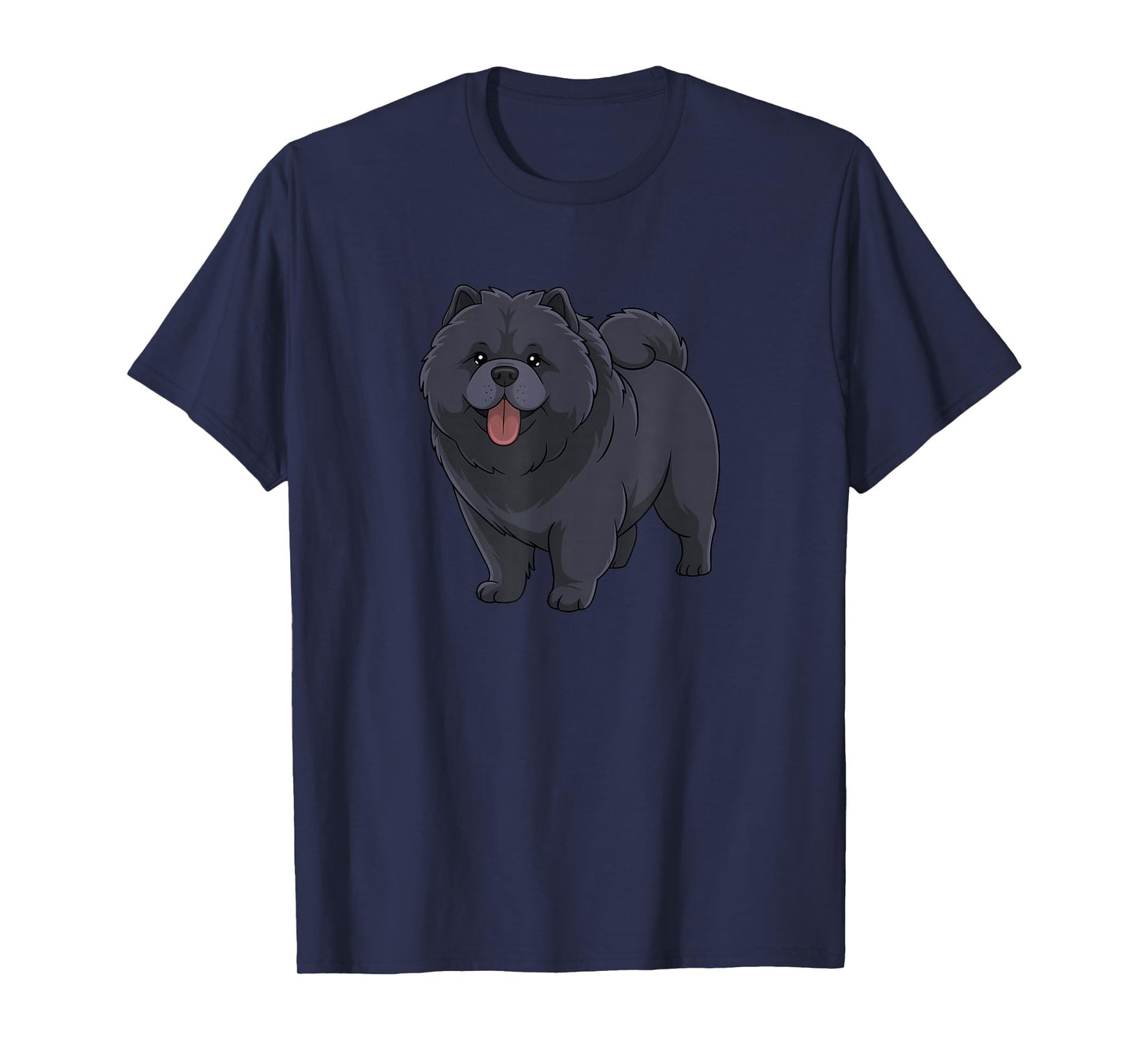 Black Chow Dog Cute Pet Lover T-Shirt
