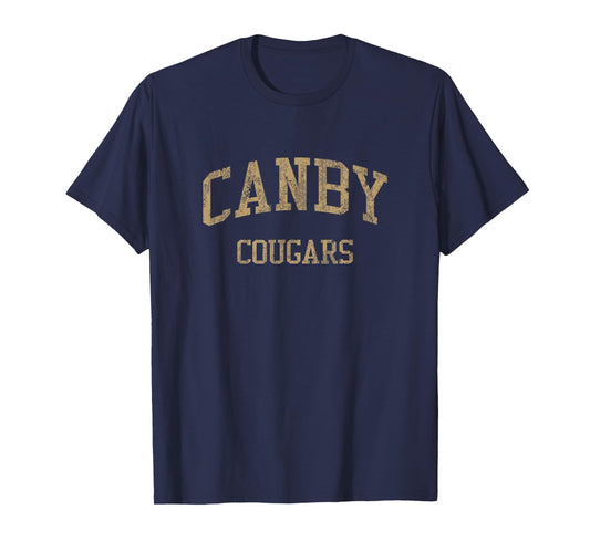 Canby High School HS Canby OR Vintage Sports T-Shirt