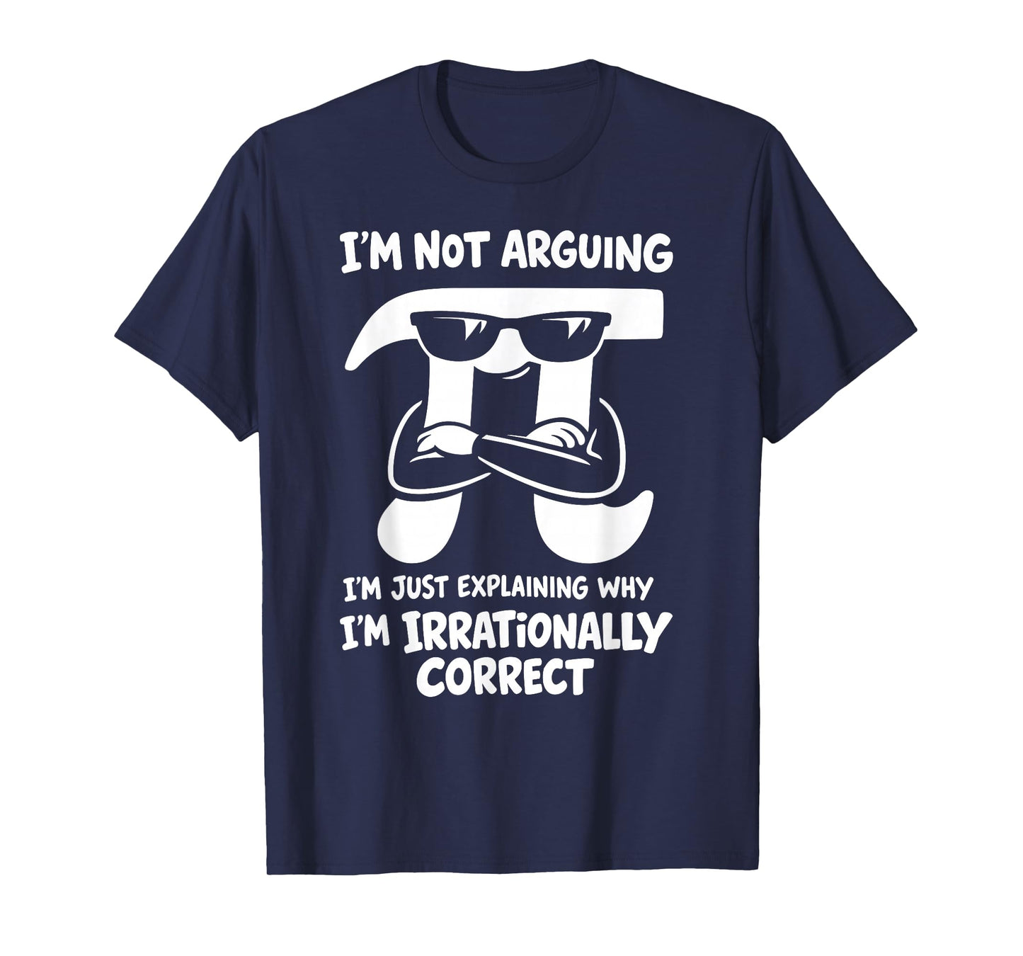 Funny Pi Day Math Nerd Humor Teachers Geeks Men Women T-Shirt