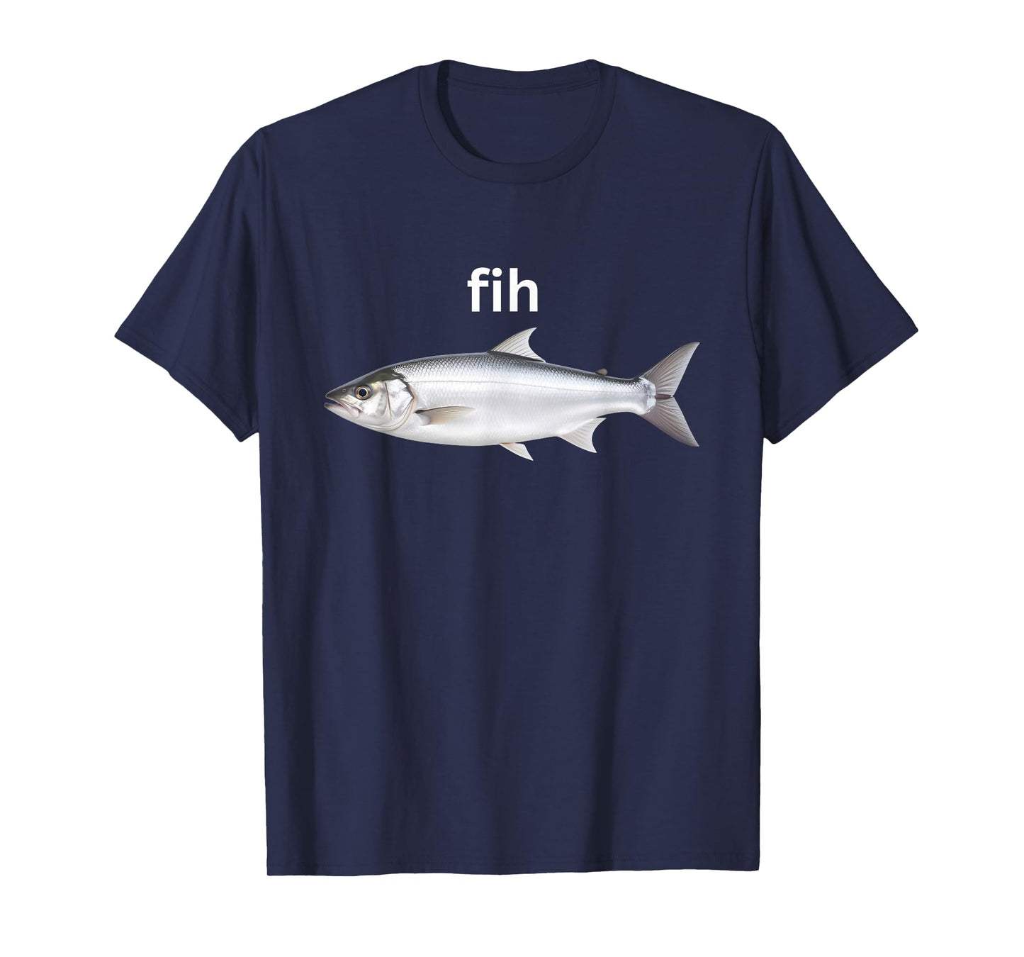 Fih Meme Funny Misspelled Fish Meme Misspelling Brainrot T-Shirt