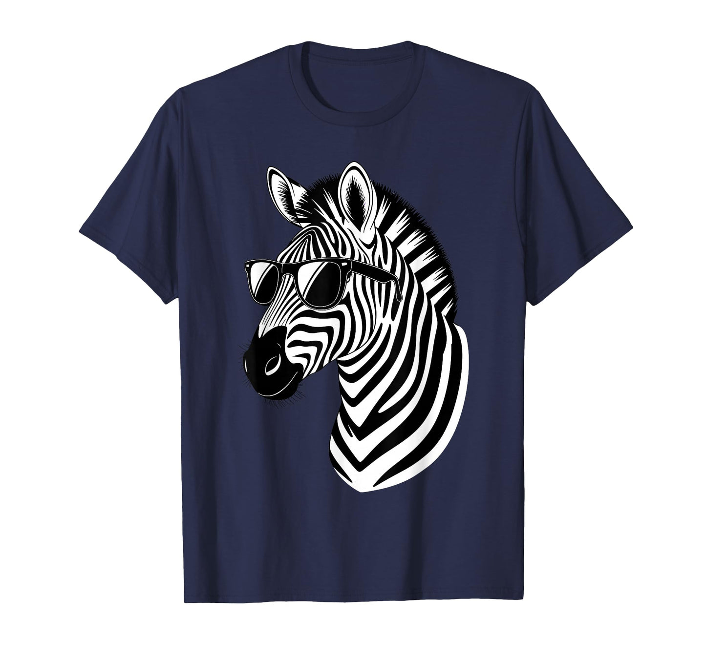 Funny Zebra Art for Men Women Kids Zebra Animal Print Zebra T-Shirt