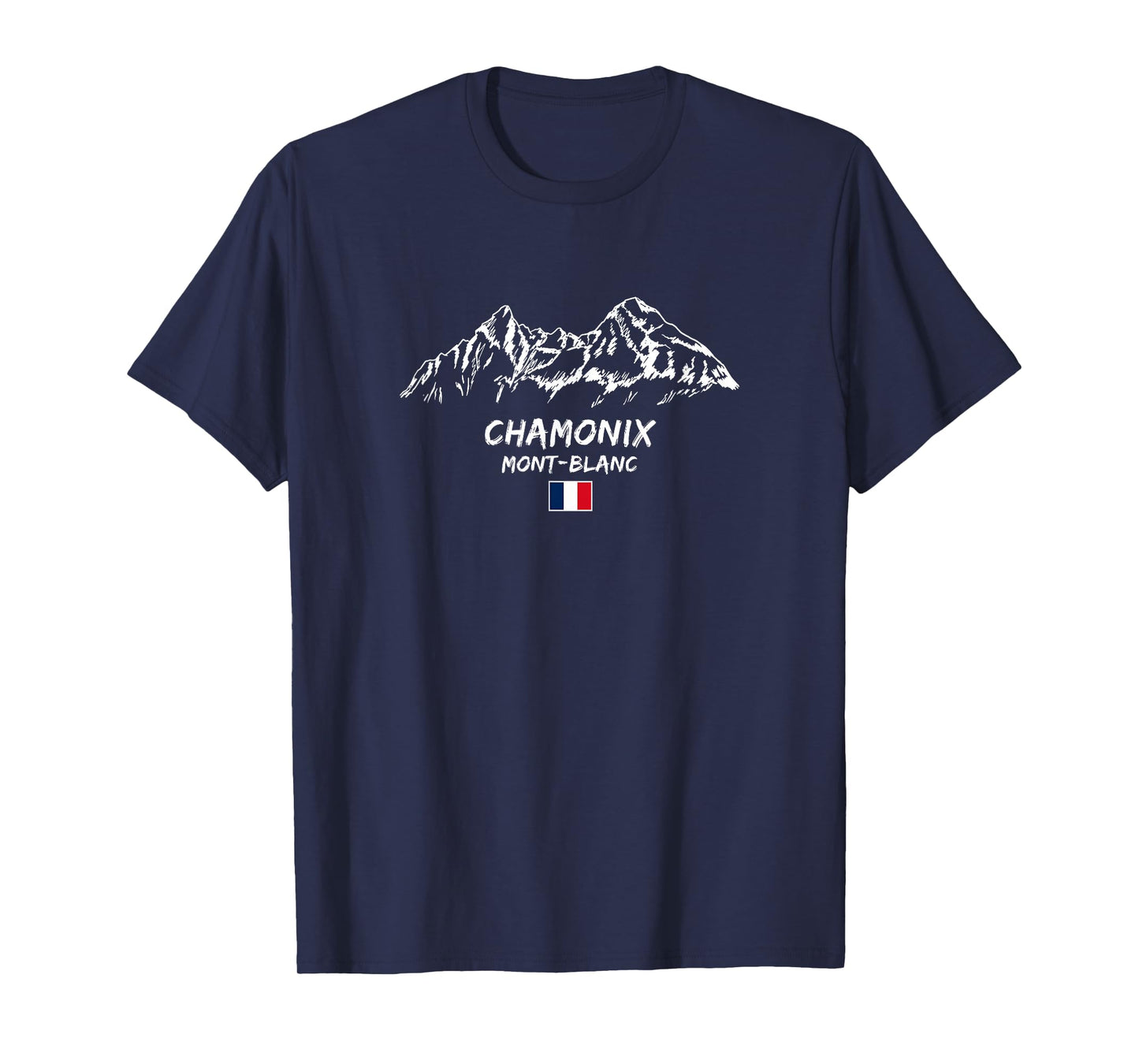 Mountain Panorama Ski Holidays Apres-Ski Chamonix Mont-Blanc T-Shirt