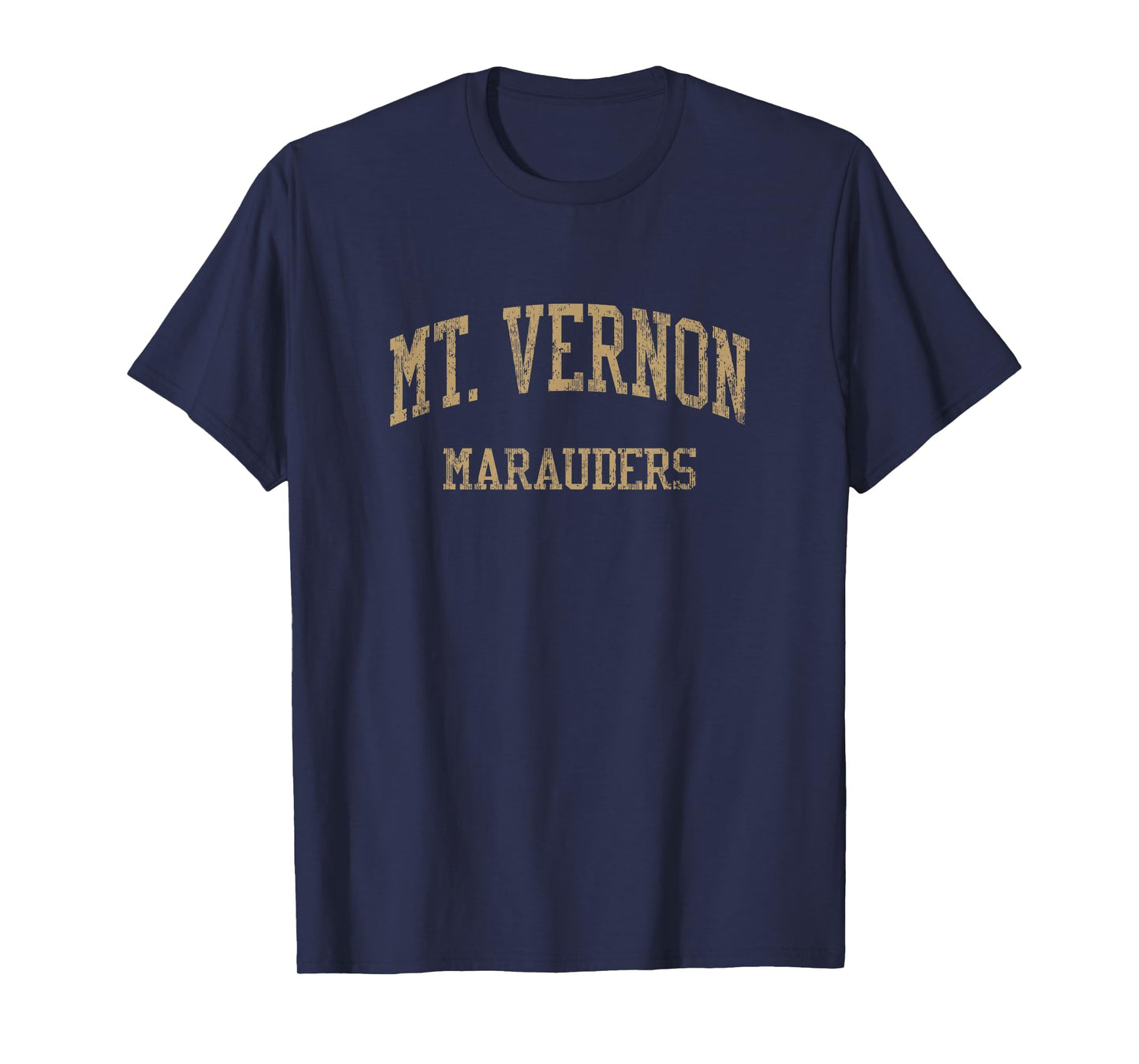 Mt. Vernon High School HS Fortville in Vintage Sports T-Shirt