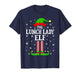 Lunch Lady Elf Funny Christmas Family Matching T-Shirt