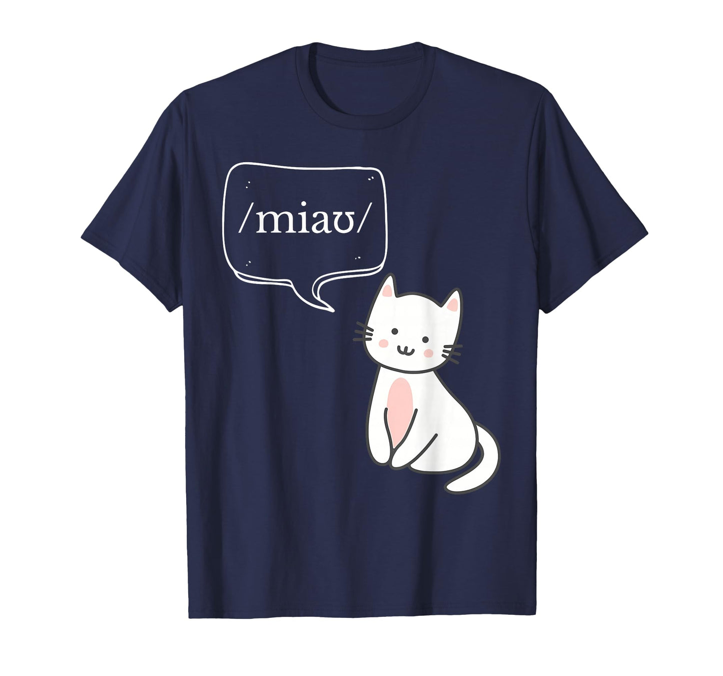 Cute Kitten Peds SLP Phonetic CCC-SLP Early Intervention T-Shirt