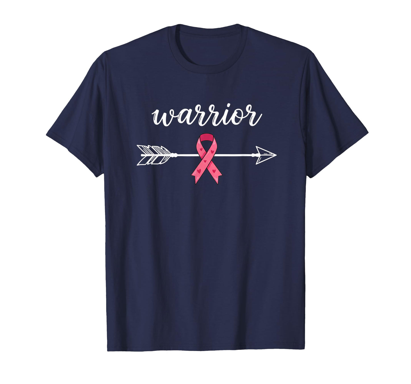 Breast Cancer Awareness Warrior Ribbon Arrow T-Shirt