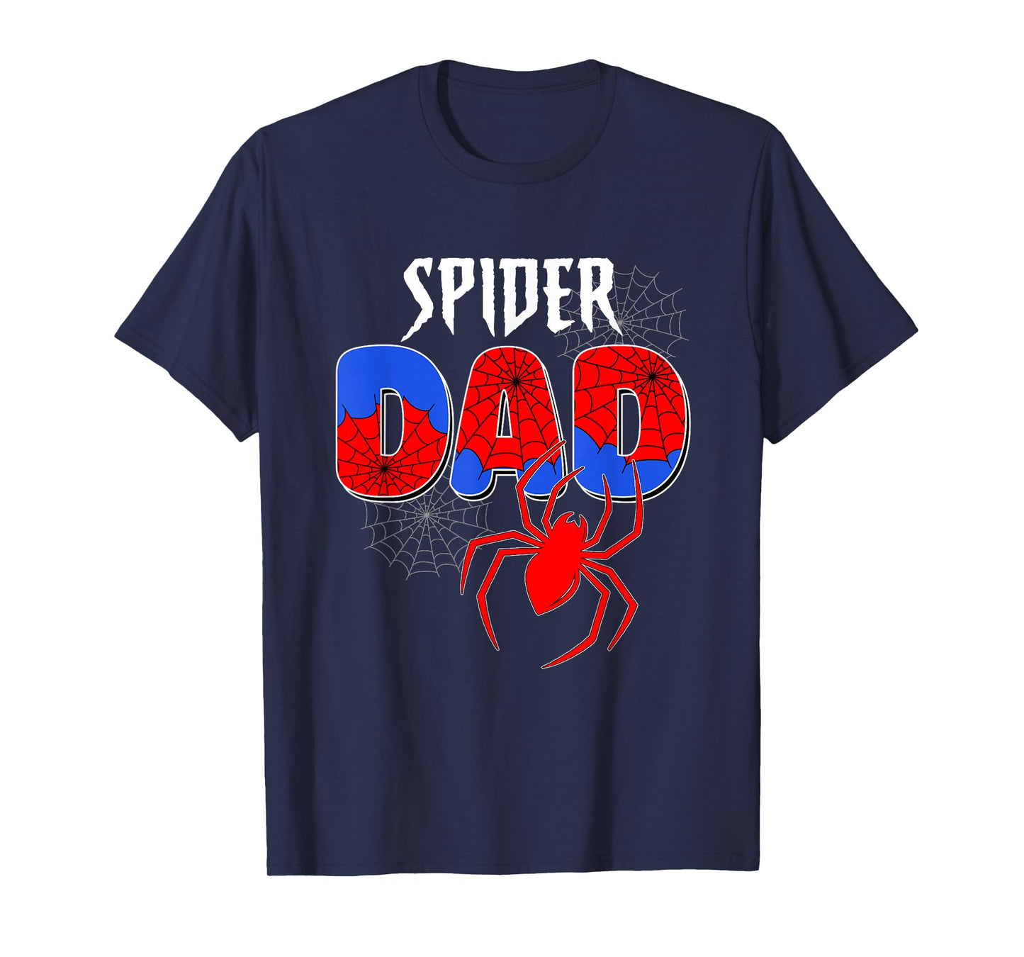 Funny Spiders Dad Matching Family Birthday Father's Day T-Shirt