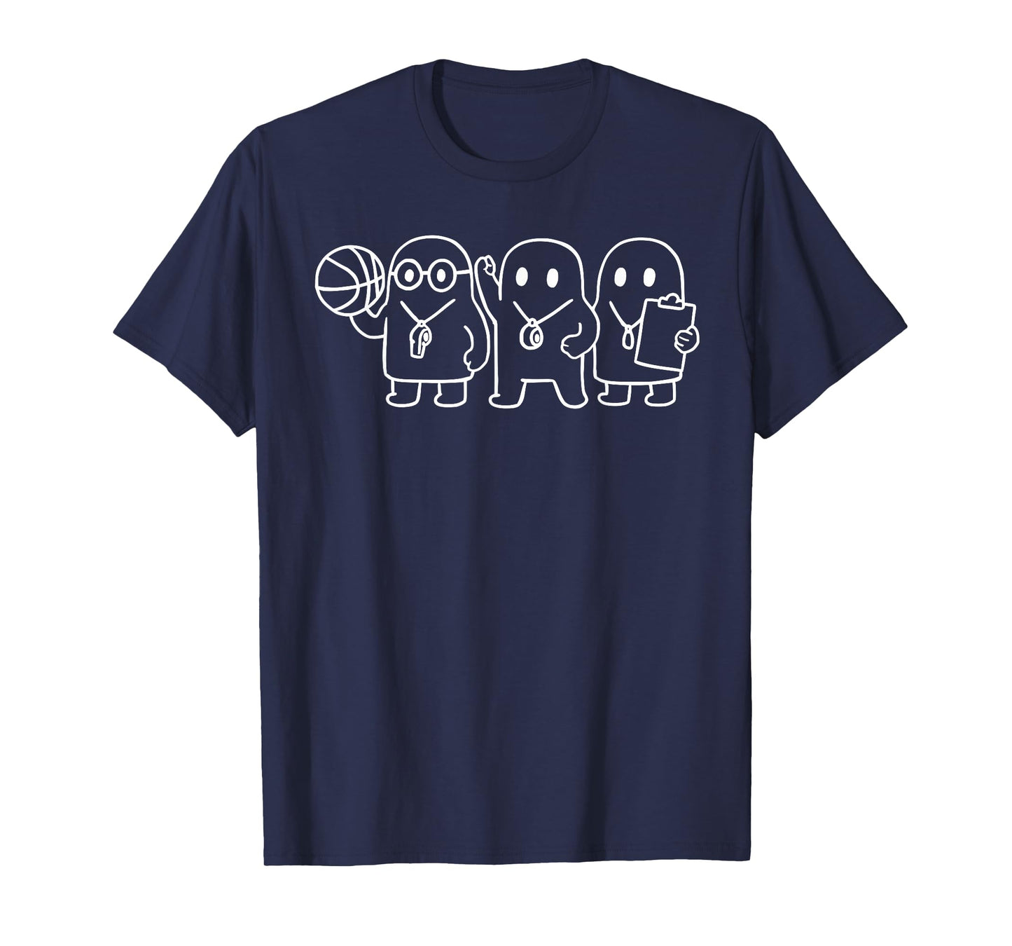 Funny Halloween Costume Ghost for Gym Teacher PE Coach T-Shirt