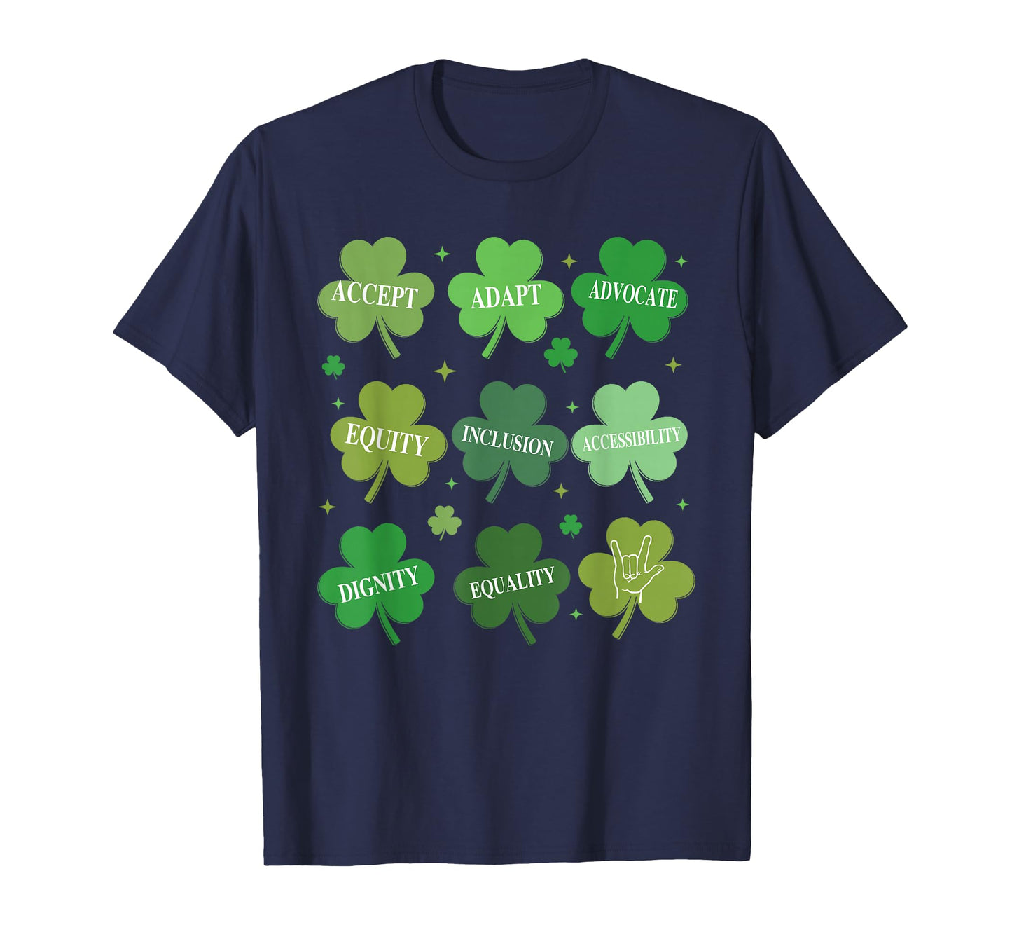 Special Education Sped Teacher Shamrock St Patricks Day T-Shirt