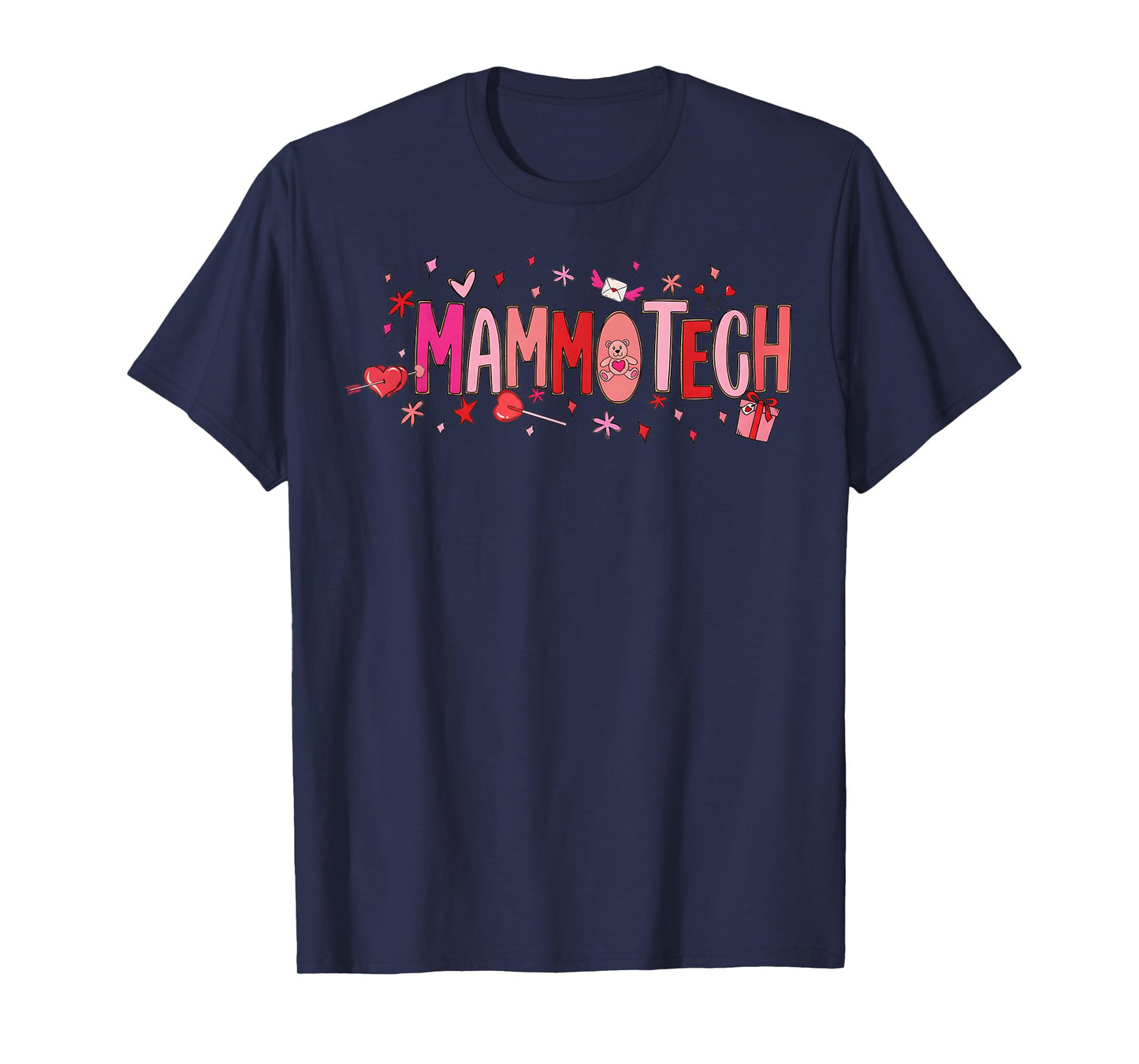 Mammo tech Nurse RN CNA MA Valentine Valentine Nurse Valenti T-Shirt