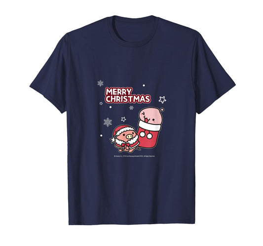 [2025 Christmas] Ragnarok Savage Babe & Stocking Poring T-Shirt