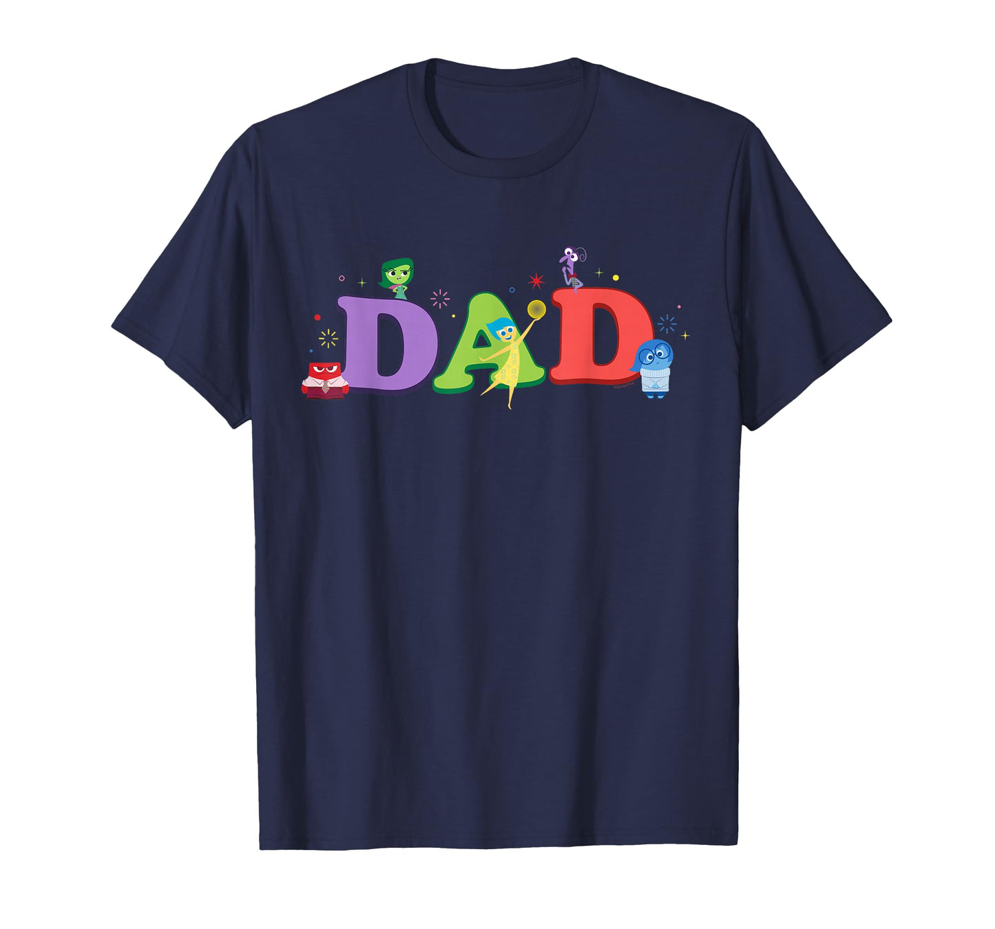 Disney & Pixar's Inside Out Dad Family Trip Vacation T-Shirt