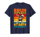 Bruh It's My 67 Days of School Dabbing Boy Funny Six Seven T-Shirt