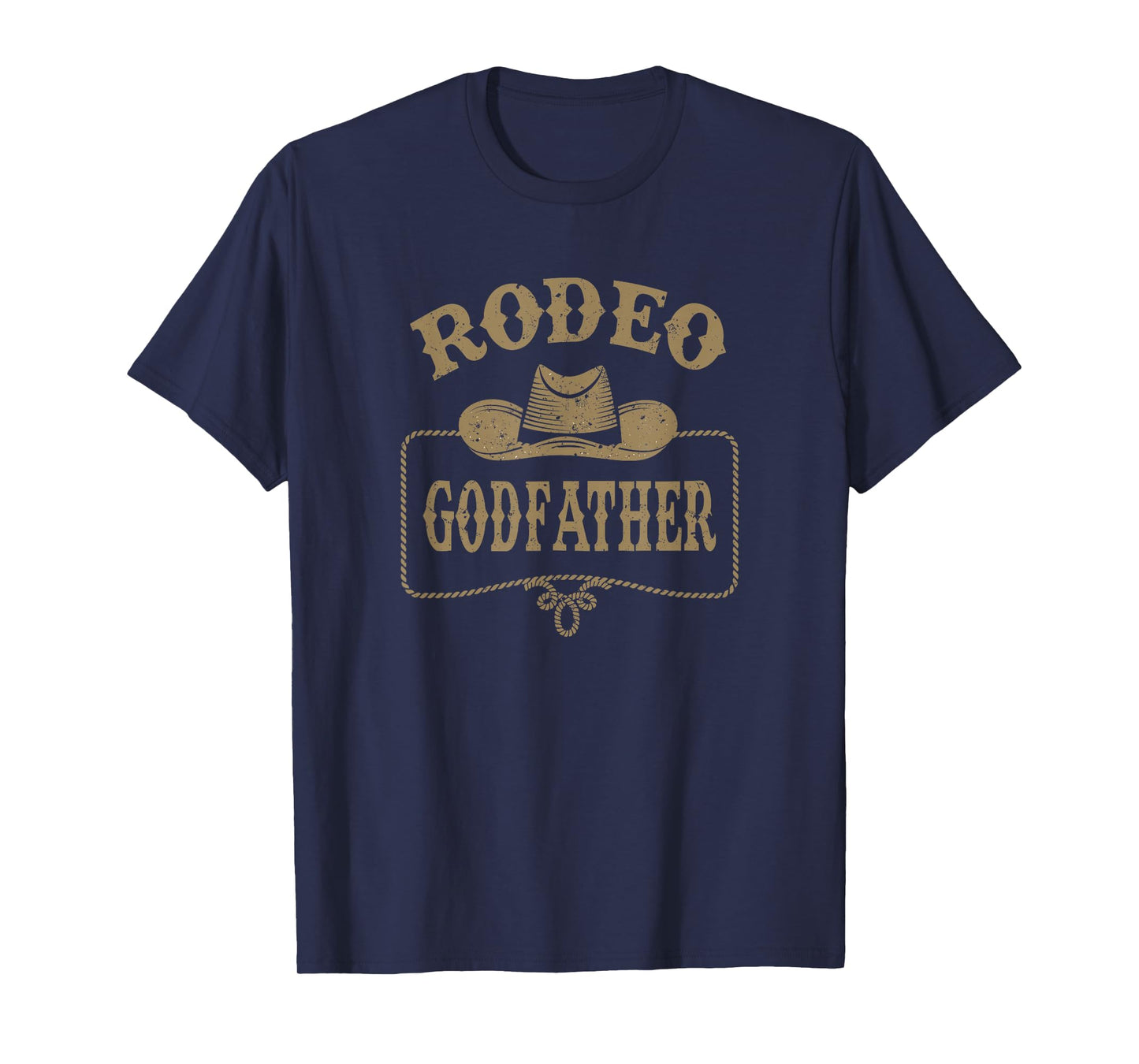 Rodeo Godfather Cowboy Cowgirl Birthday Matching Family T-Shirt