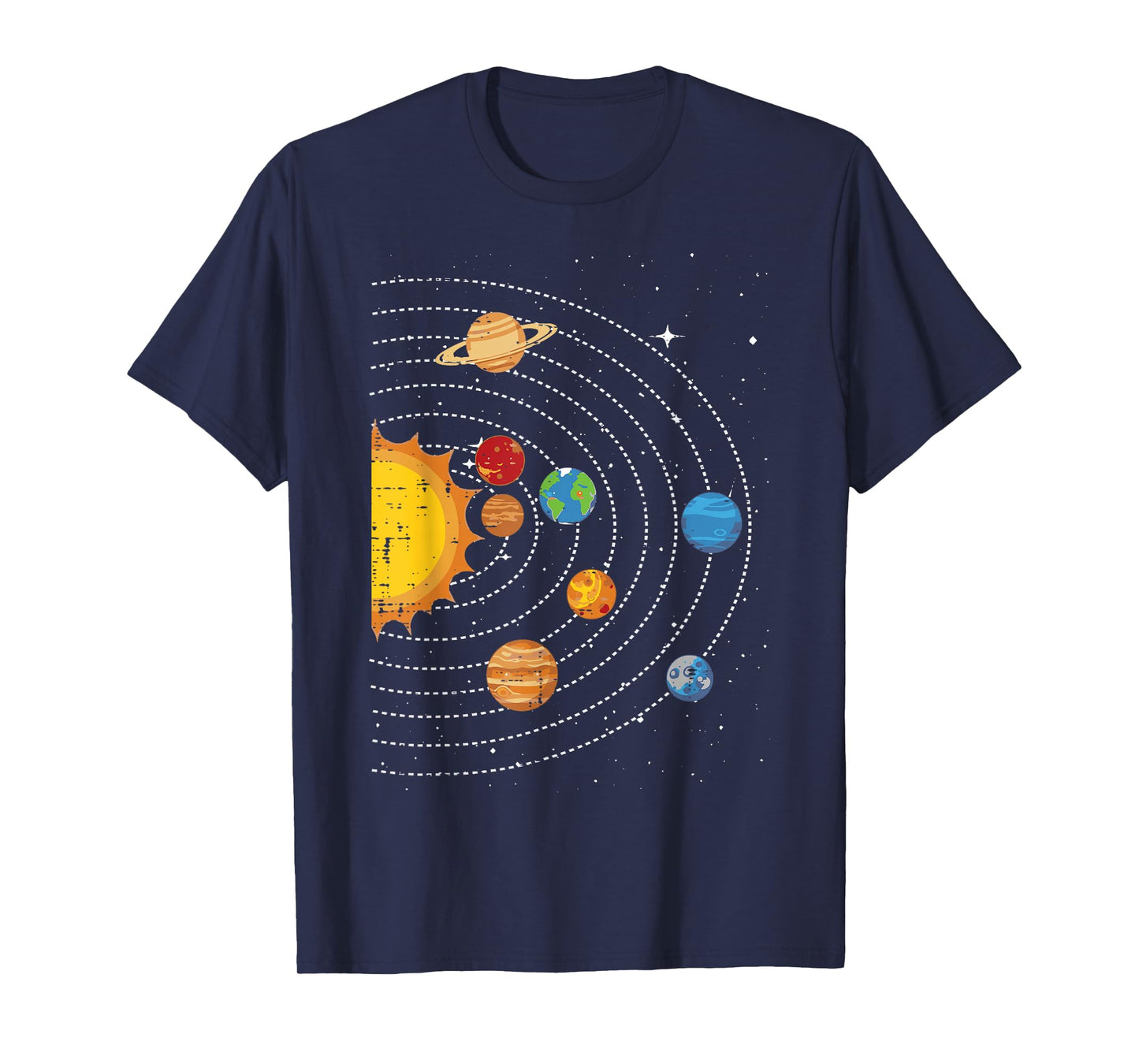 Sun Planets Solar System Space Universe Galaxy Men Women Kid T-Shirt