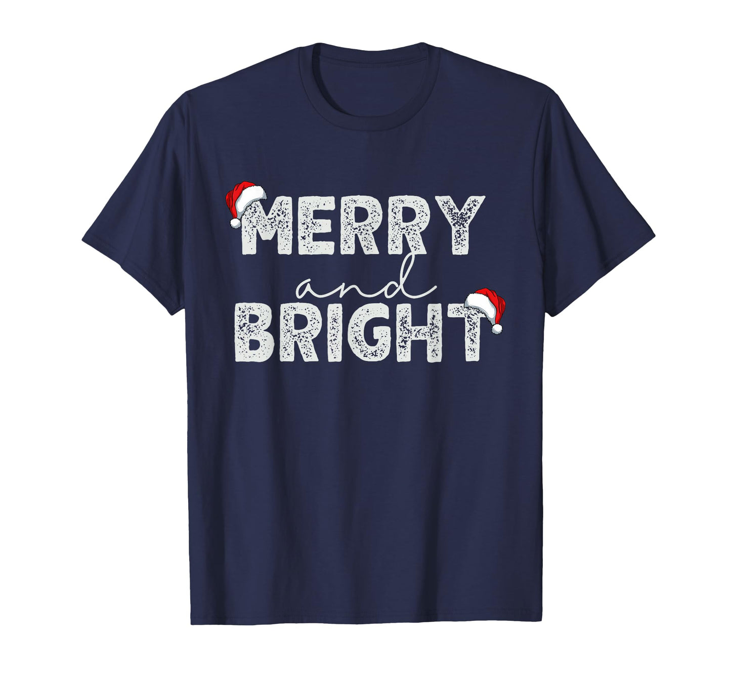 Funny I'm Trying to Feel Merry and Bright Couples Matching T-Shirt
