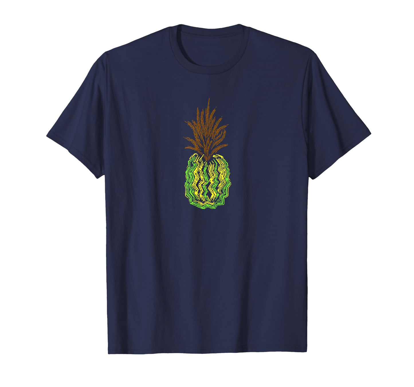 Minimalist Pineapple Graphic T-Shirt