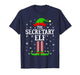 Secretary Elf Funny Christmas Family Matching T-Shirt