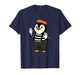 Funny Penguin Mime Design Cute French Animal Cartoon Art T-Shirt