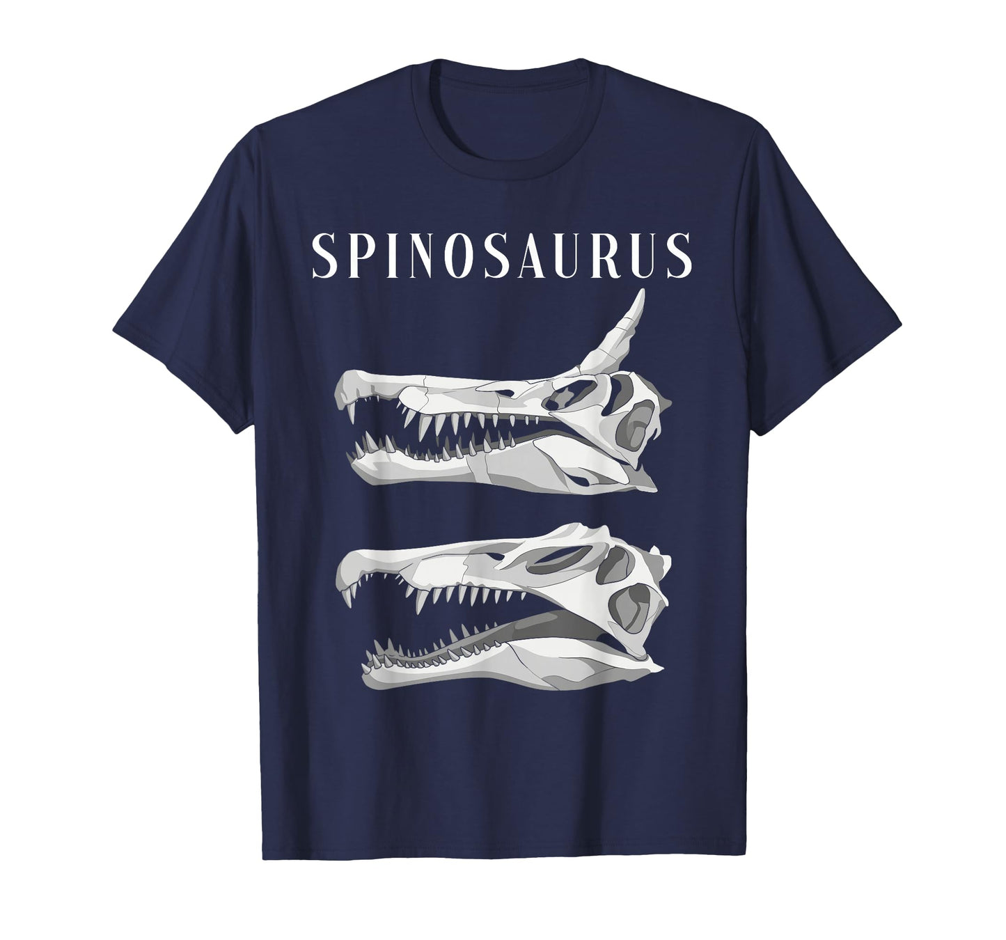 Spinosaurus Mirabilis New Dinosaur Fossil Skull T-Shirt