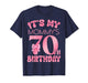 It's My Mommy's 70th Birthday Girl Pink Party Themes T-Shirt