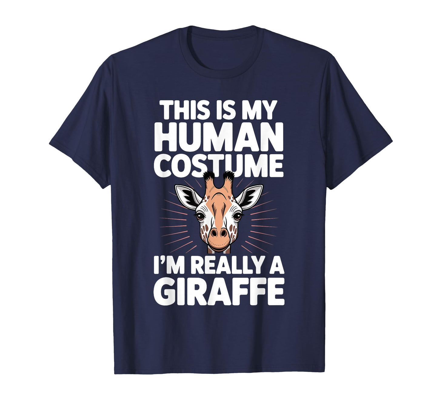 Cool Giraffe Art for Men Women Kids Toddler Giraffe Costume T-Shirt