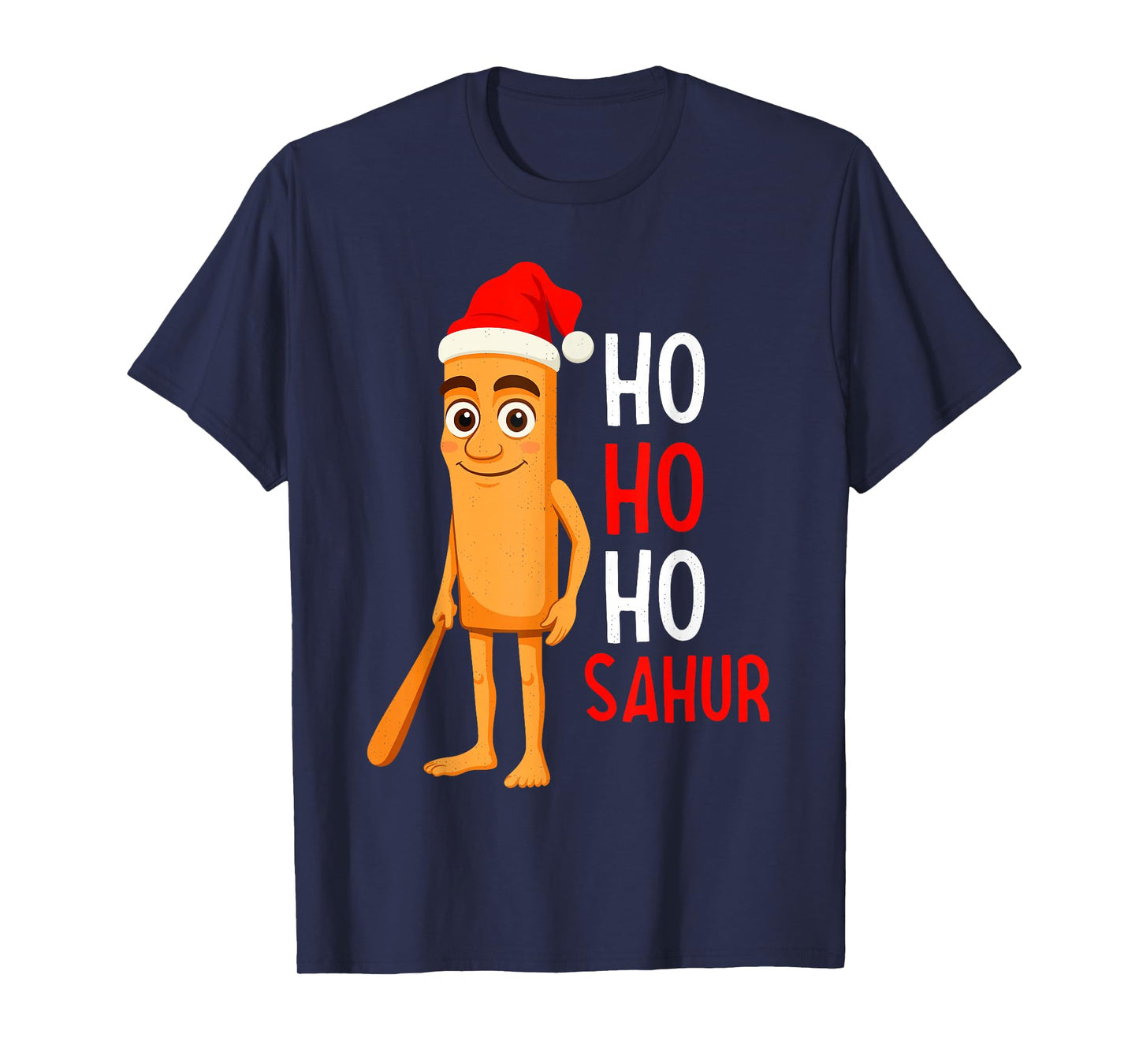 Ho Ho Ho Sahur Brainrot for Kids Boys Gen Alpha Christmas T-Shirt