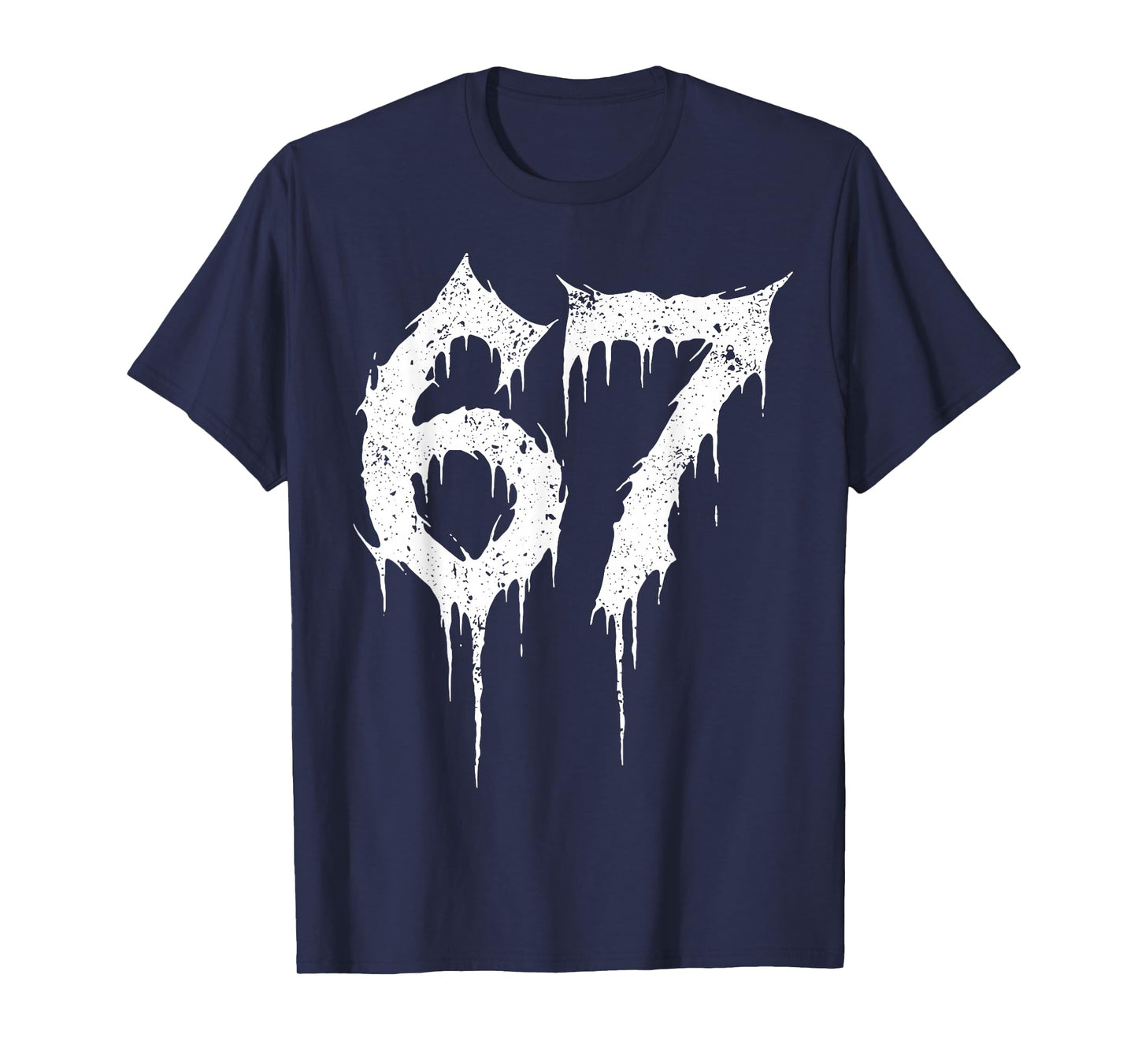 67 Six Seven Gothic Lettering T-Shirt