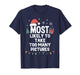 Most Likely to Take Too Many Pictures Christmas Funny Xmas T-Shirt