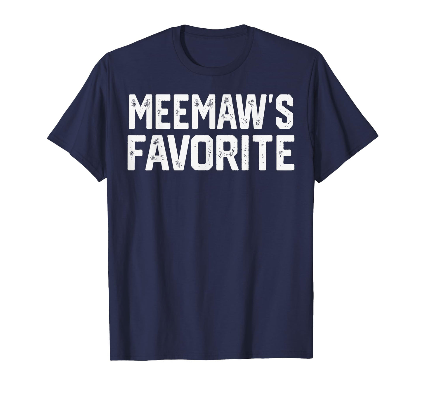 Meemaw’S Favorite Funny Grandparent Grandchild Vintage T-Shirt