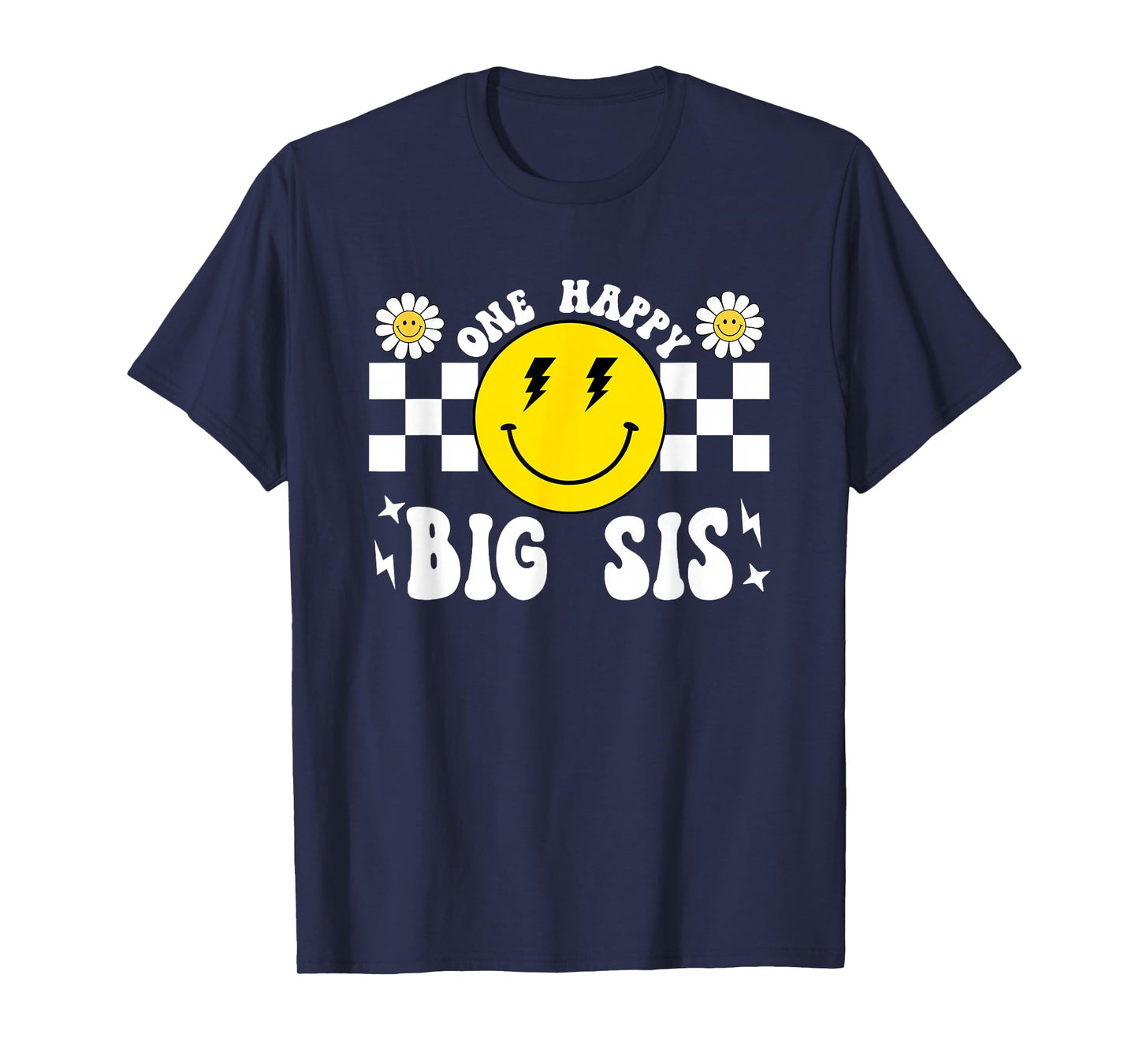 One Happy Dude Big Sis 1st Birthday Family Matching T-Shirt