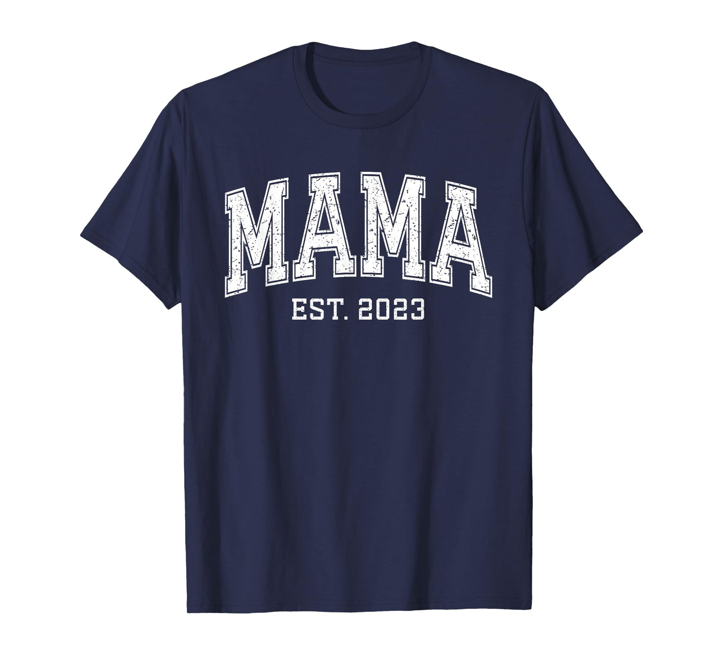 Mama Est 2023 Custom Mom Personalized Mothers Day Customized T-Shirt