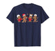Nurse Cute Gingerbread Christmas Xmas Holiday Nurses Pajamas T-Shirt