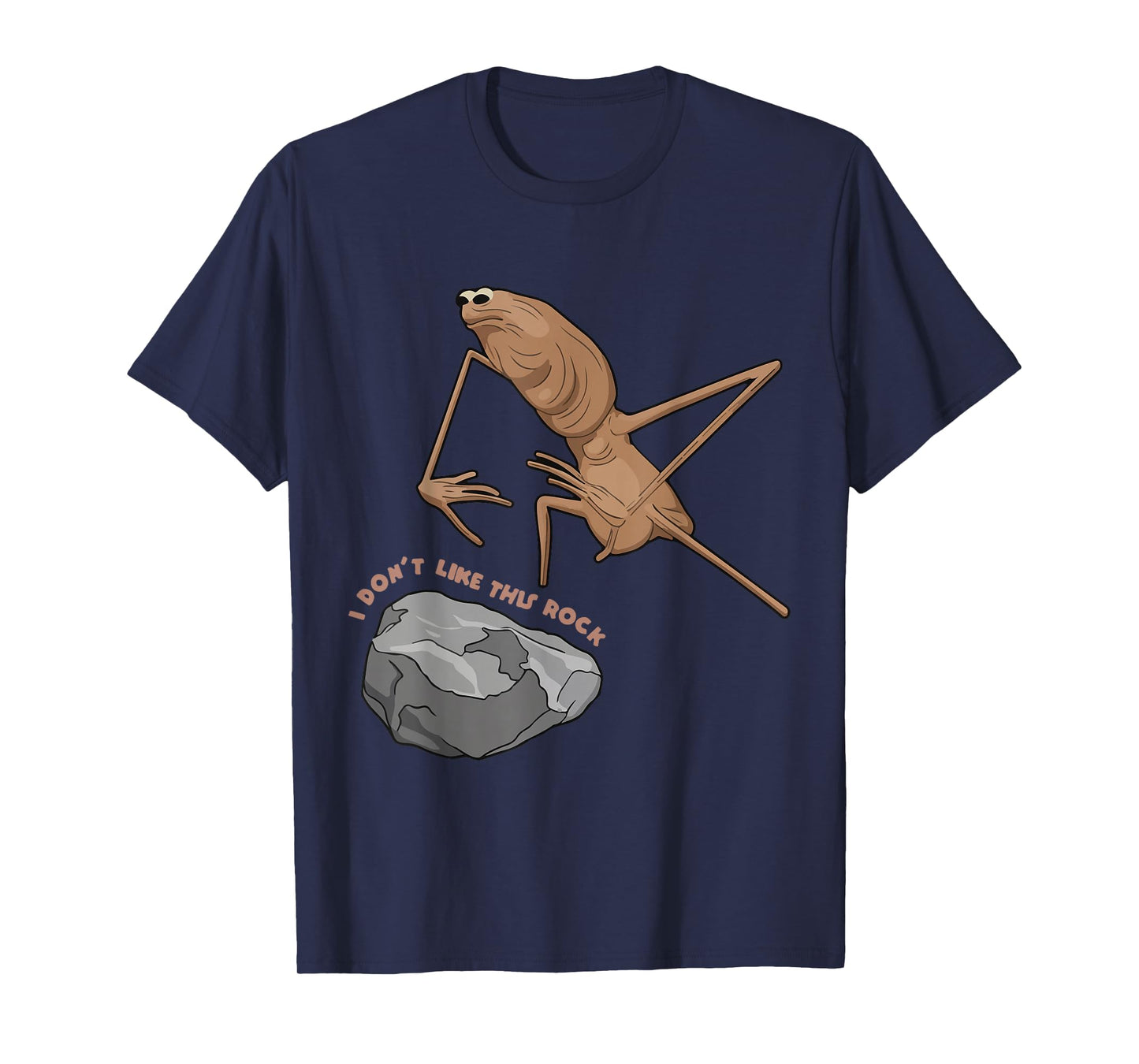 I Don't Like This Rock Marcus The Worm Funny Meme T-Shirt