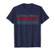 Mathematician Funny Retro Layered Text Math Lover Men Women T-Shirt