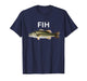 Fih Meme Funny Misspelled Fish Meme Misspelling Brainrot T-Shirt
