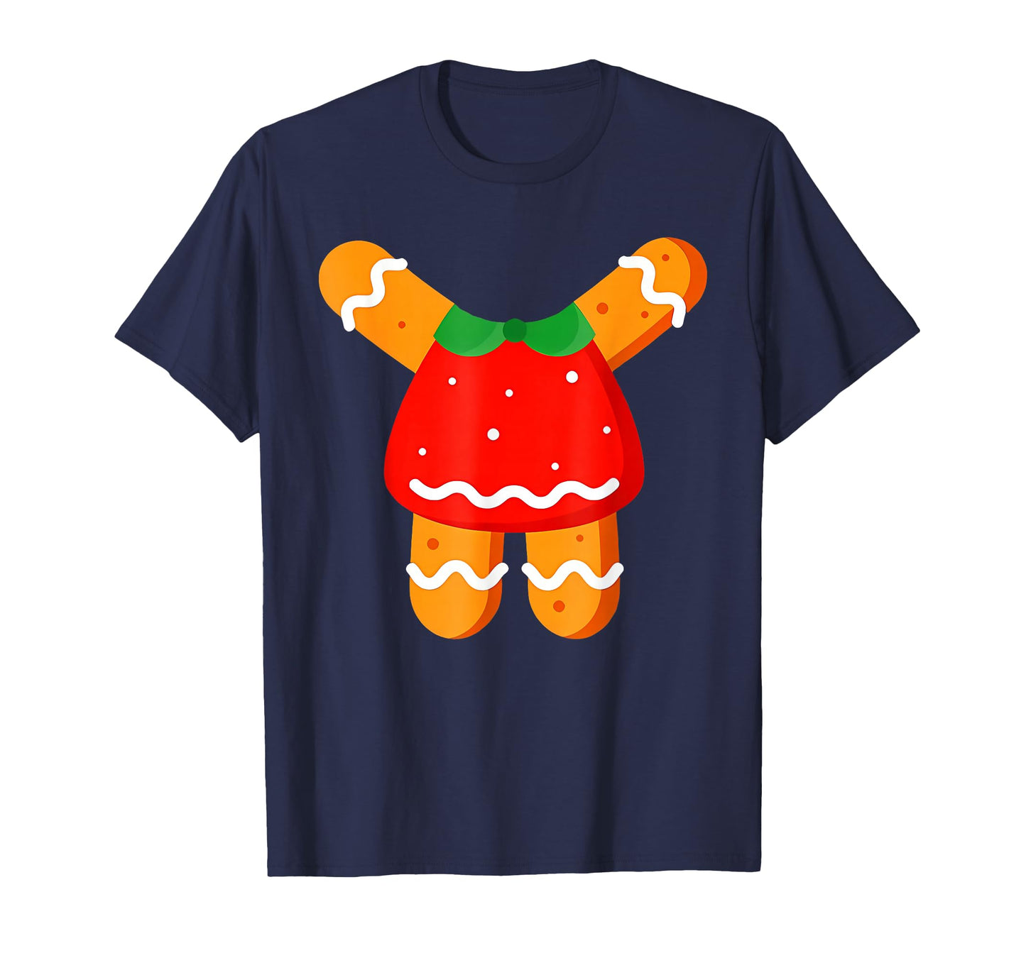 Gingerbread Girl Shirt Christmas Cookie Baking Holiday Tee T-Shirt