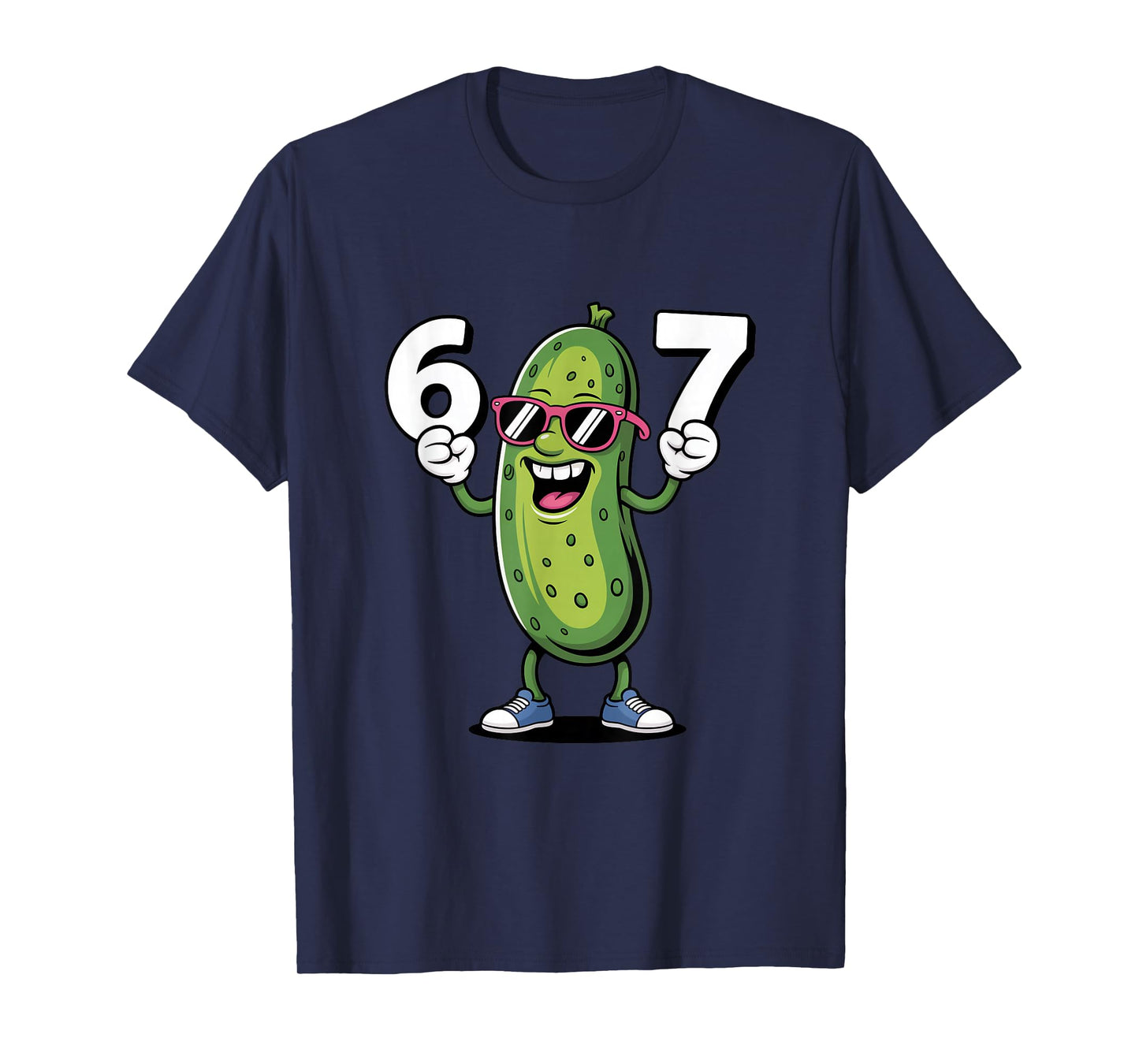 67 Meme Funny Pickle 6 7 Six Seven 6-7 T-Shirt