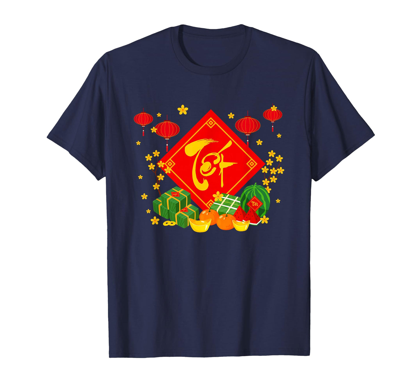 TET Holiday Traditional Vietnamese New Year Decoration T-Shirt