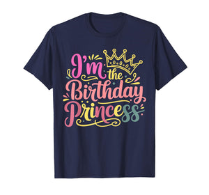 I'm The Birthday Princess Party Birthday Girl T-Shirt