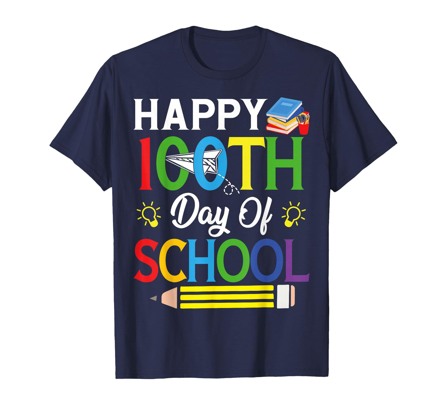 Happy 100th Day of School Kids Teacher 100 Days Adventure T-Shirt