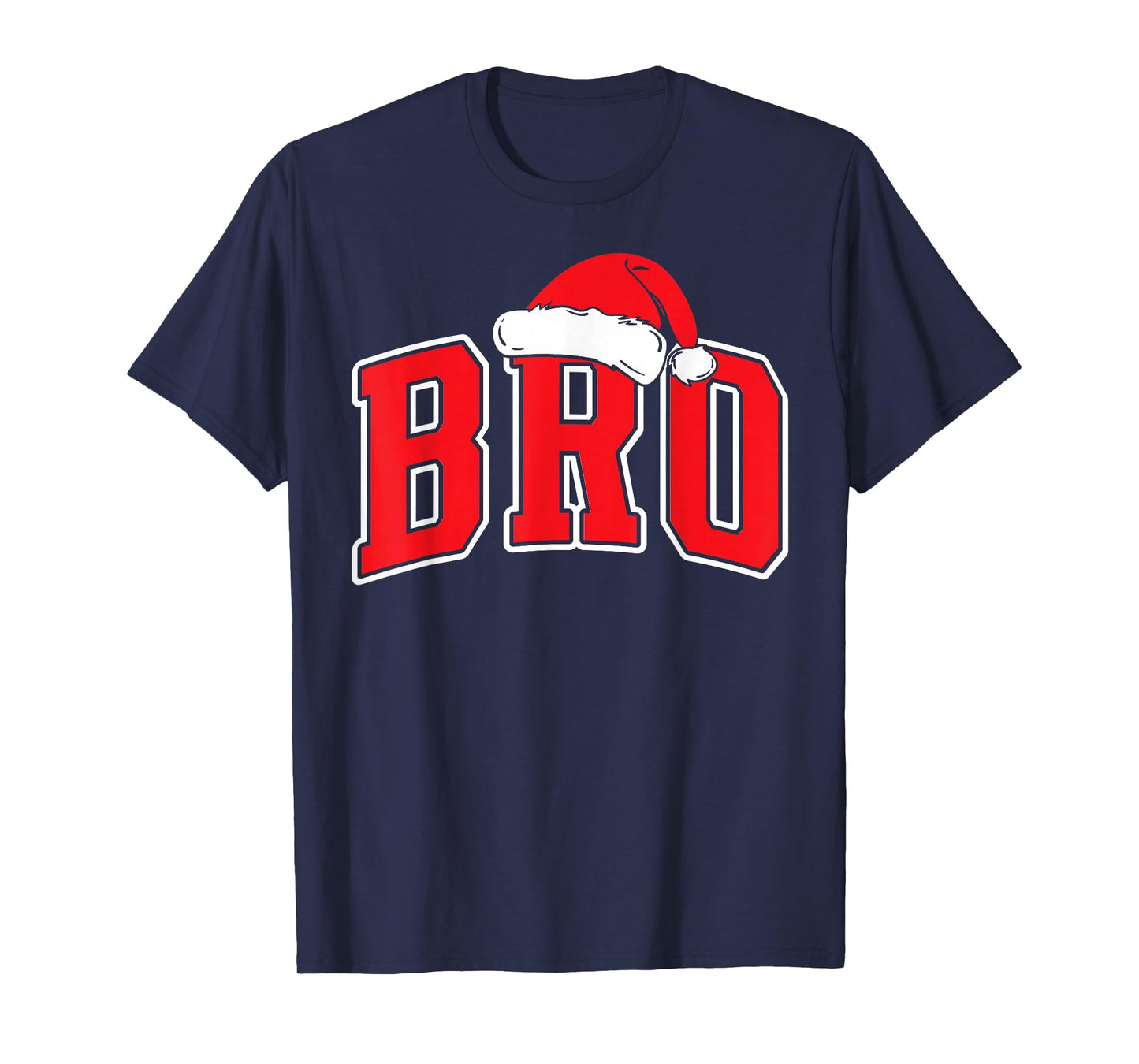 Bro Claus Christmas Matching Family Xmas Pajama Brother T-Shirt