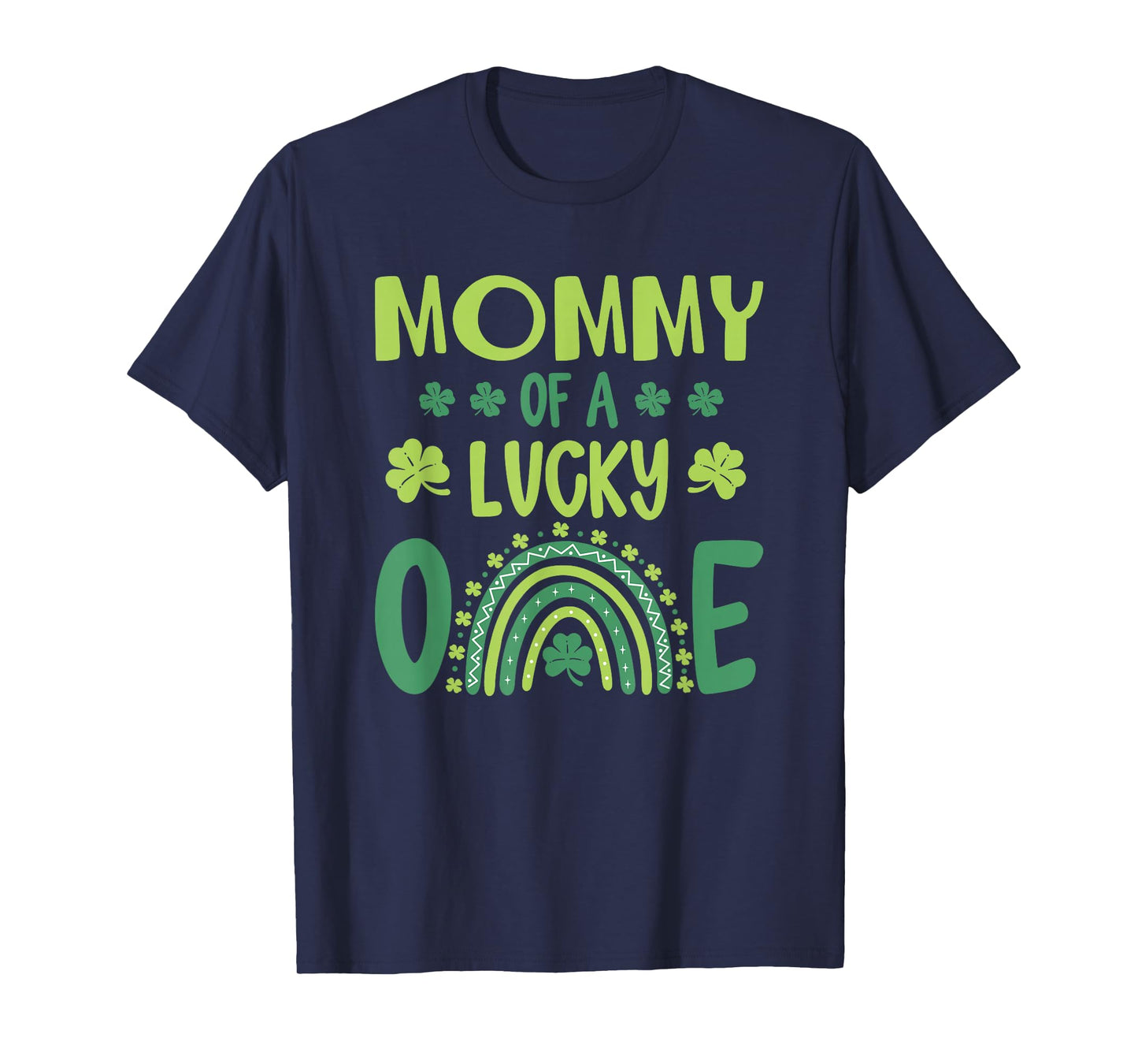 Mommy of The Lucky One First Birthday St Patrick's Day T-Shirt