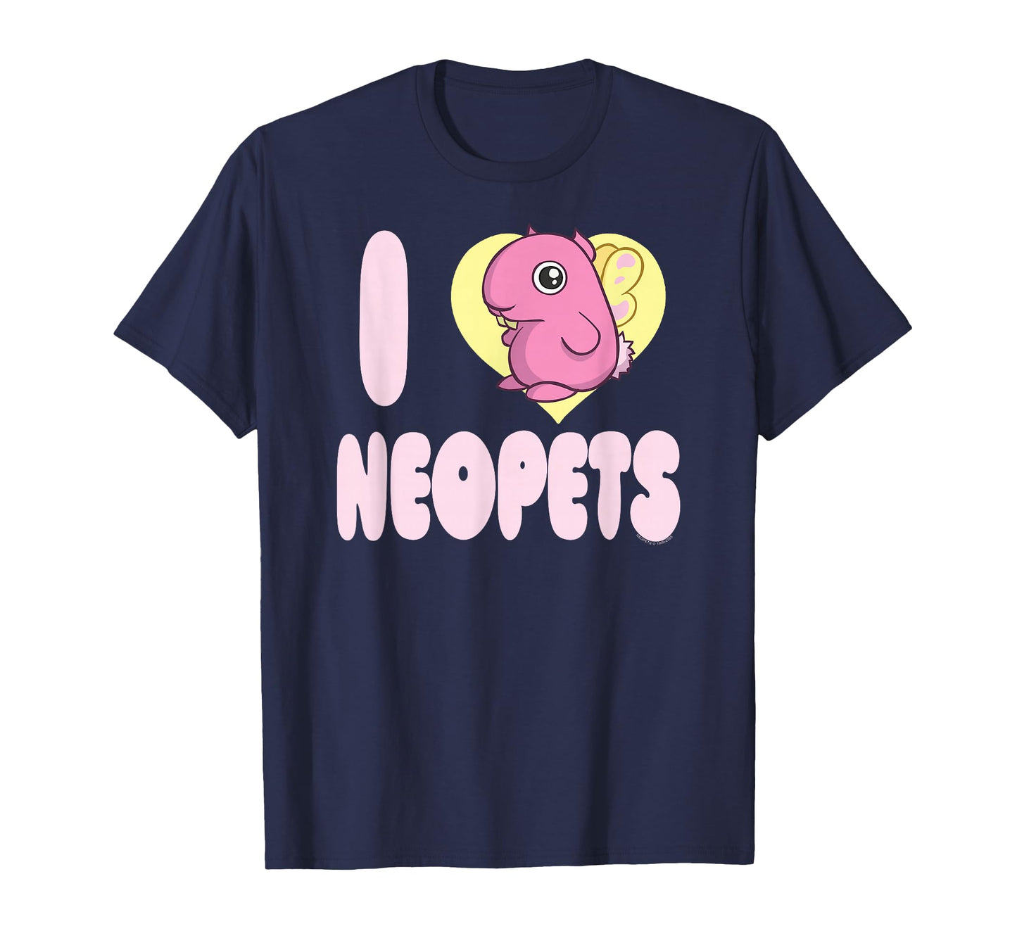 Neopets I Heart Neopia Meepit Cute Retro Virtual Pets T-Shirt