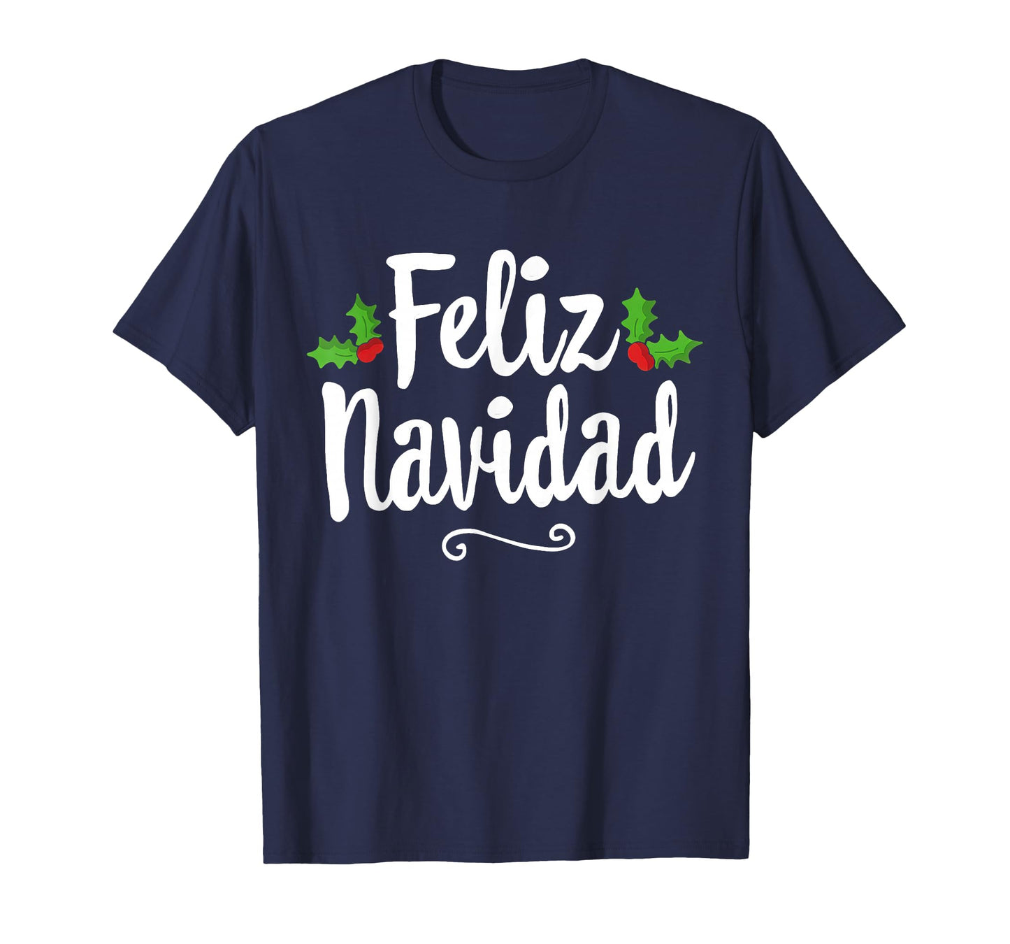 Vintage Feliz Navidad Retro Mexican Christmas Spanish Xmas T-Shirt