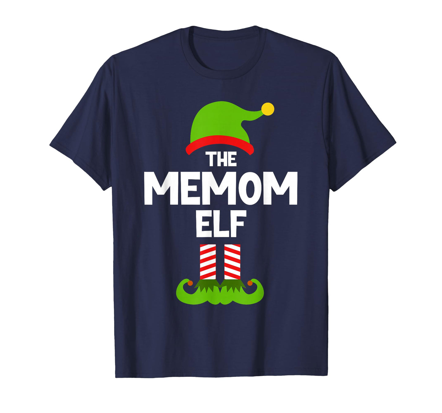 I'm The Memom Elf Christmas Family Pajama Funny T-Shirt