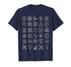 Adinkra Symbols from Ghana Collection Art African Tribal T-Shirt